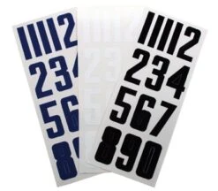 Bauer Helmnummern Set 0-9