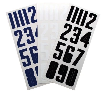 Bauer Helmnummern Set 0-9 3 Bauer Helmnummern Set 0-9