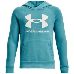 UnderArmour Boys Rival Fleece Big Logo Hoodie