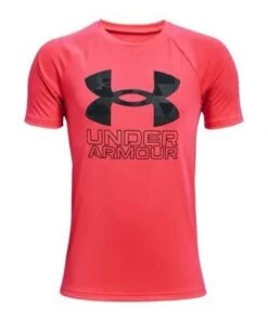 UnderArmour Boys Tech Hybrid Print Fill T-Shirt