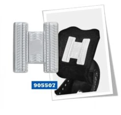 Blue Sports Lace Bite Gel Pad